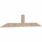 Ekena Millwork Portland Smooth Timber Gable Bracket, Douglas Fir, 84"W x 17"H x 1 1/2"D x 5 1/2"F, 5/12 Pitch GBW084X17X0206POR00SDF - alternate 5